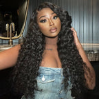 CLEARANCE | Deep Wave 13x4 13x6 Lace Frontal Wigs Pre-plucked Hairline With Natural Baby Hair