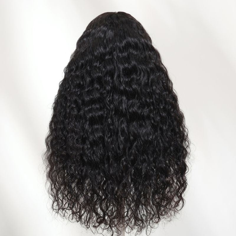 Sunber 7x5 Byebye Knots Natural Wave Wig Put on and Go Glueless Human Hair Wig with Invisible Knots
