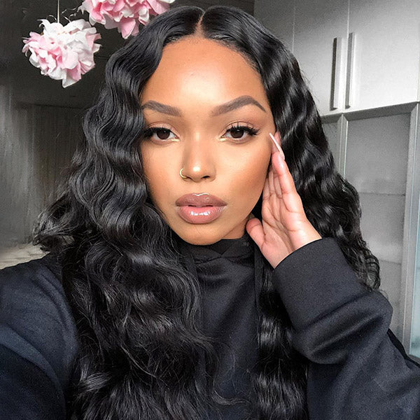CLEARANCE | Ocean Wave Pre Cut 7x5 HD Lace Wear&Go Glueless Human Hair Wig