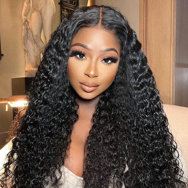 CLEARANCE | Water Wave Pre-cut 9x6 Lace Wear&Go Glueless Wig Pre Plucked