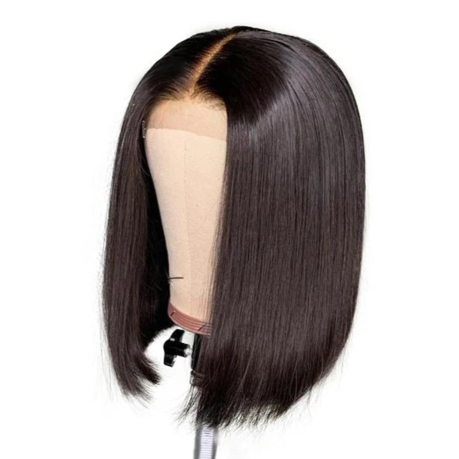 Straight Hair Short Bob Human Hair 13x4 13x6 4x4 HD Lace Frontal Wigs Pre-plucked Natural Hairline