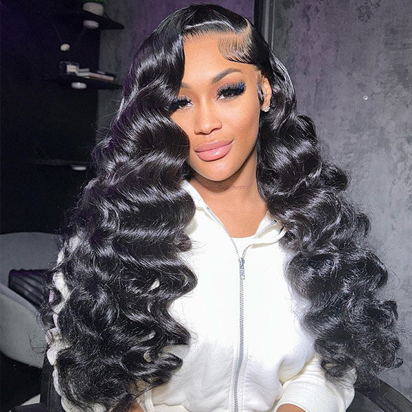 24h Shipping | Wand Curl Bleached Knots Wear Go Glueless Wigs Pre Cut 7x5 HD Lace Closure Wigs