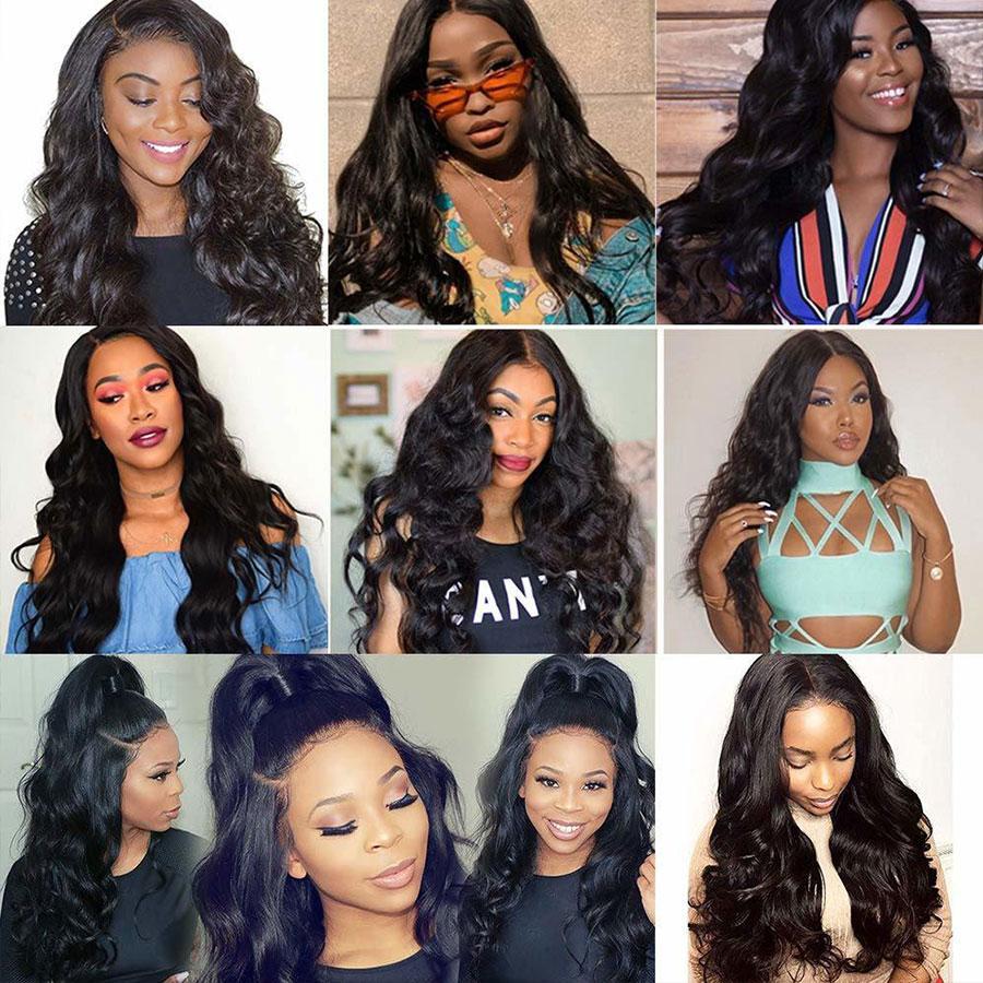 Body Wave 13x4 Lace Frontal Human Virgin Hair