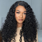 BOGO Deep Wave Pre-cut 7x5 HD Lace Wear Go Wig 100% Glueless Human Hair Wig