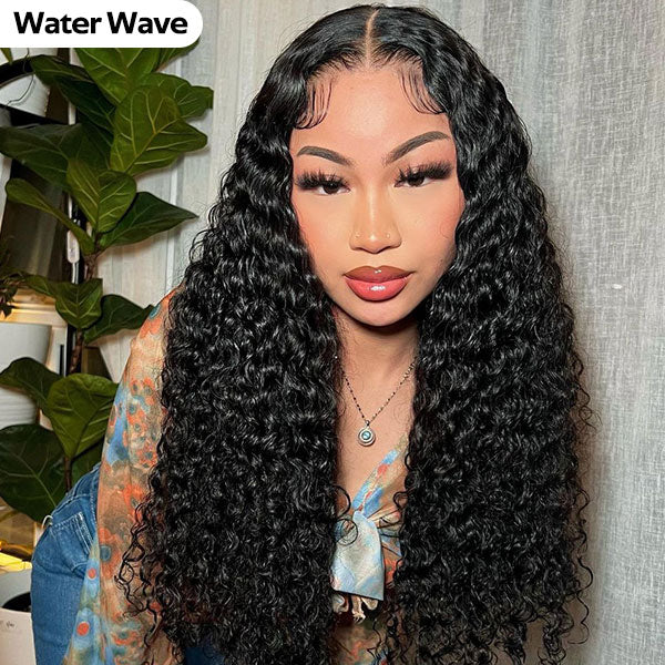 HairHive Straight Wavy Curly Pre-cut 7x5 HD Lace Wear Go Glueless Wig Bleached Invisible Knots Beginner Friendly