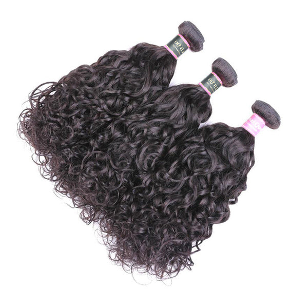 Natural Wave Unprocessed Virgin Human Hair Bundles 1/3/4 Pcs
