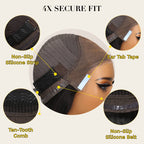 Sunber 7x5 HD Real Scalp 180% Density Yaki Straight Pre Cut Lace Bye Bye Knots Wig With Bleach Knots Vip Member Flash Sale