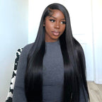 HairHive Made of 100% Unprocessed Brazilian Human Virgin Hair Straight Wig 13x4 13x6 Virgin Human Hair Lace Front Wigs Preplucked HD Wigs
