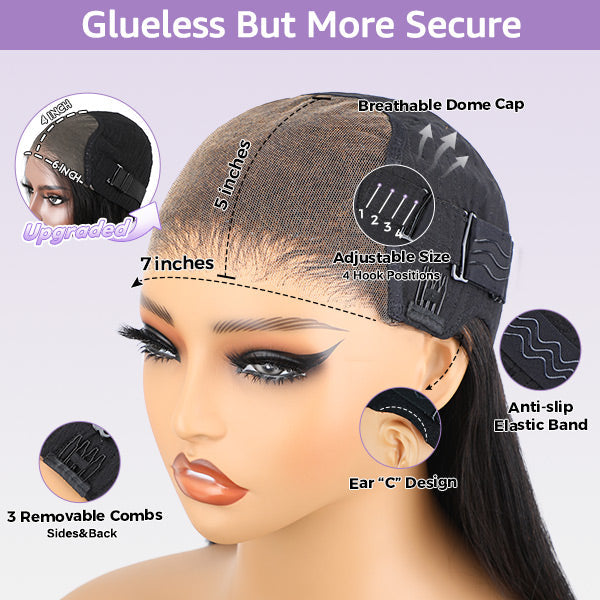 Wholesale Package | Pre Cut 7x5 HD Lace Wear Go Glueless Wigs Pre-Bleached Short Bob Wigs