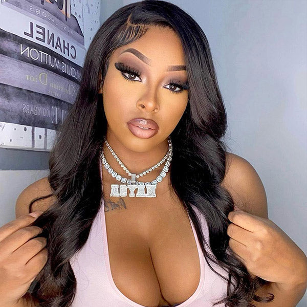BOGO Body Wave Pre-cut 7x5 9x6 Lace Wear Go Wig 0 Skill Needed