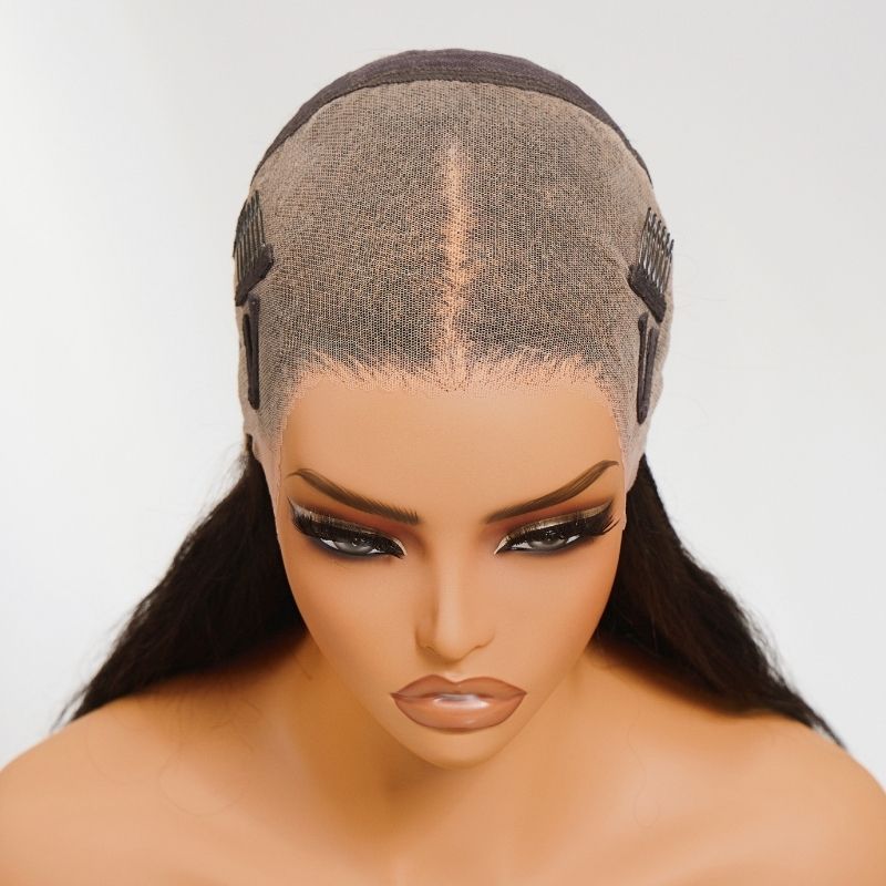 Sunber 360 Lace 180% Density High-Quality Wet and Wavy Pre Cut Full Lace Water Wave Human Hair Wigs