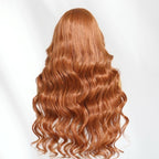 Sunber 13x4 Pre Everything Copper Brown Side-Parted Face-Framing Curls Lace Frontal Wig With Invisi Drawstring Flash Sale