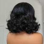 HairHive M-Cap Layered Cut Pre-Styled Wear Go Wigs Pre Cut 9x6 HD Lace Glueless Wig With High Density Bomb Look