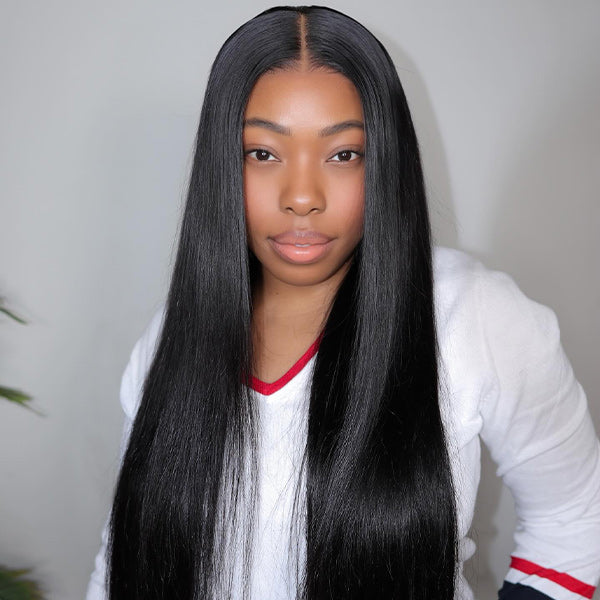 Flash Sale | Silky Straight Easy Wear Go Glueless Wigs Pre Cut 7x5 Lace