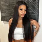 24h Shipping | TikTok Viral Straight Wear Go Glueless Wigs 7X5 Pre-Cut HD Lace Wigs With Pre Plucked Nautral Hairline