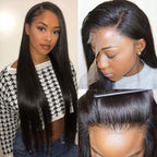 Straight 13x4 Lace Frontal Human Virgin Hair