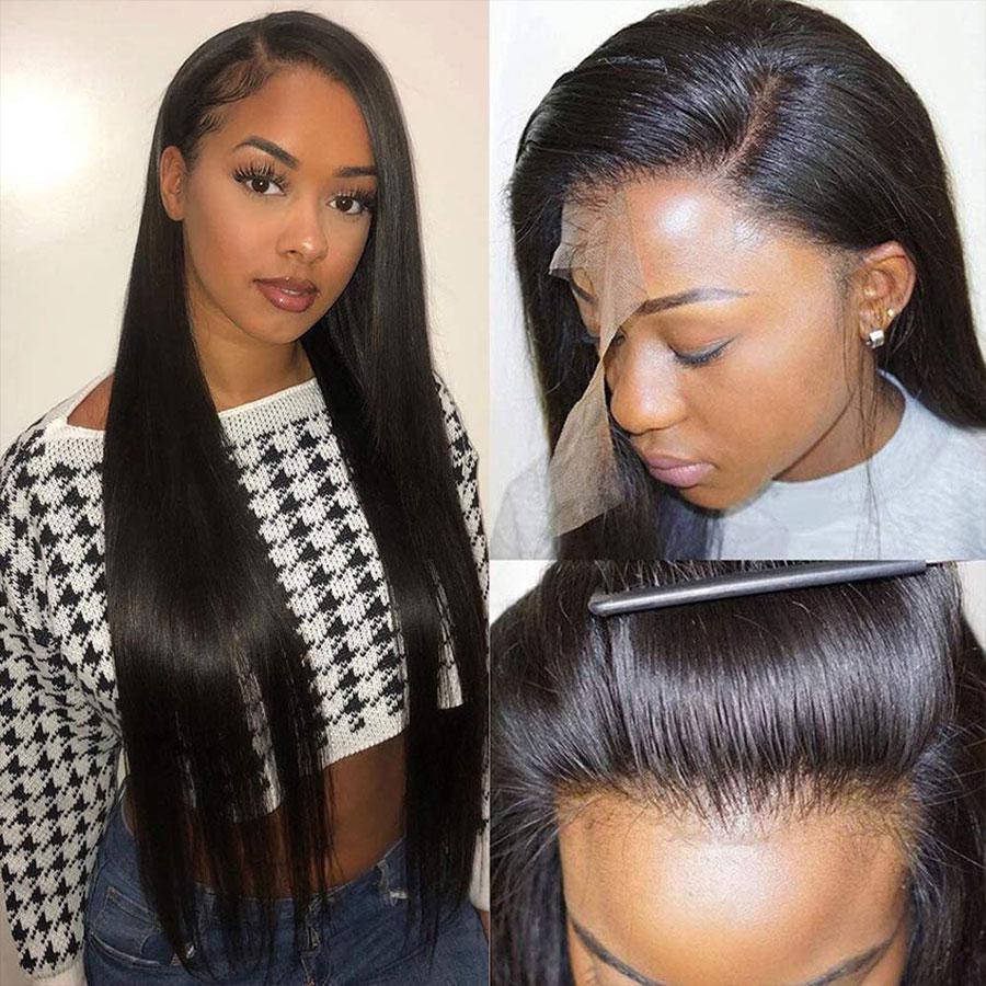 Straight 13x4 Lace Frontal Human Virgin Hair
