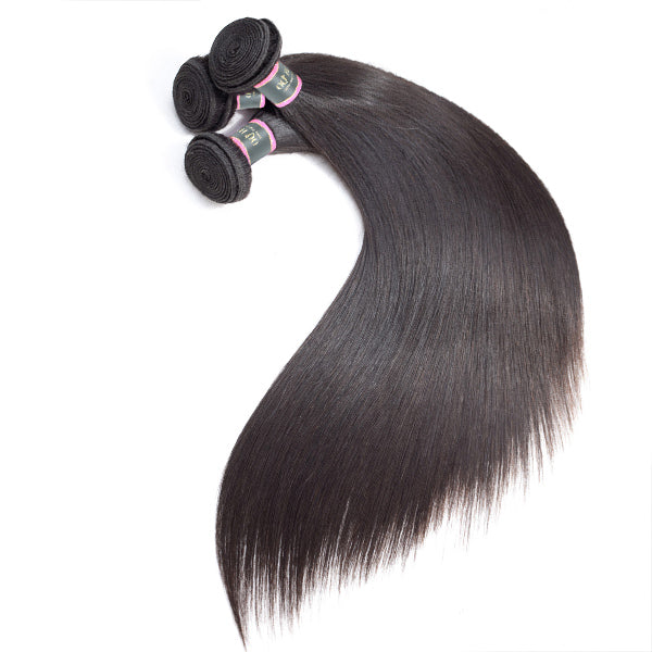 Straight Hair Unprocessed Virgin Human Hair Bundles 1/3/4 Pcs