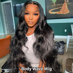 HairHive Pre Bleached Plucked Wear Go Glueless Wigs With Natural Hairline Pre Cut Lace 4x4 Lace Closure Wig