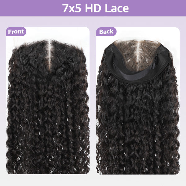 HairHive Water Wave Replaceable Zip Lace Tops For Block Wig