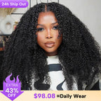 CLEARANCE | Kinky Curly Pre-cut 7x5 HD Lace Wear Go Glueless Wigs