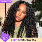 CLEARANCE | Deep Wave Wig Pre-cut 9x6 Lace Wear Go Glueless Wig