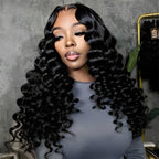 HairHive Wand Curl Pre-cut 7x5 HD Lace Bleached Knots Wear Go Glueless Wig Easy Install Beginner Friendly