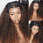 Sunber Balayage Highlight Jerry Curly Glueless Wig Limited Stock Vip Member Flash Sale