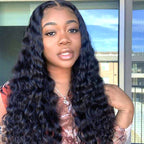 HairHive Wear Go Wigs Undetectable 13x6 HD Lace Front Wigs With Elastic Drawstring Glueless Human Hair Wigs Natural Look Beginner Friendly For Women