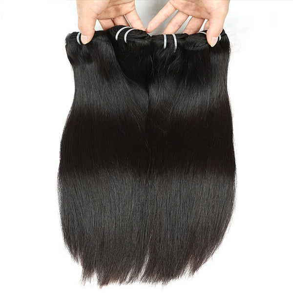 Straight Hair Unprocessed Virgin Human Hair Bundles 1/3/4 Pcs Sew In Hair Weaves