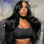 HairHive Pre Cut Lace Wear Go Glueless Wigs 4x4 Lace Closure Wigs PrePlucked With Human Hair