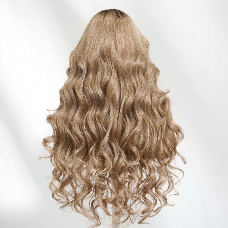 Sunber Ash Blonde Glow 13x4 Pre Everything Lace Frontal Body Wave Wig With Invisi Drawstring