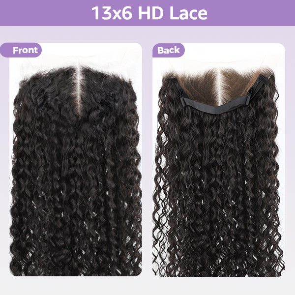 HairHive Water Wave Replaceable Zip Lace Tops For Block Wig