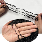 Deep Wave Soft Seamless Crochet Hair Natural Black Human Hair Extension