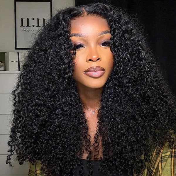Kinky Curly Unprocessed Virgin Human Hair Bundles 1/3/4 Pcs