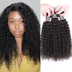 Kinky Curly Unprocessed Virgin Human Hair Bundles 1/3/4 Pcs
