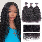 Natural Wave Unprocessed Virgin Human Hair Bundles 1/3/4 Pcs