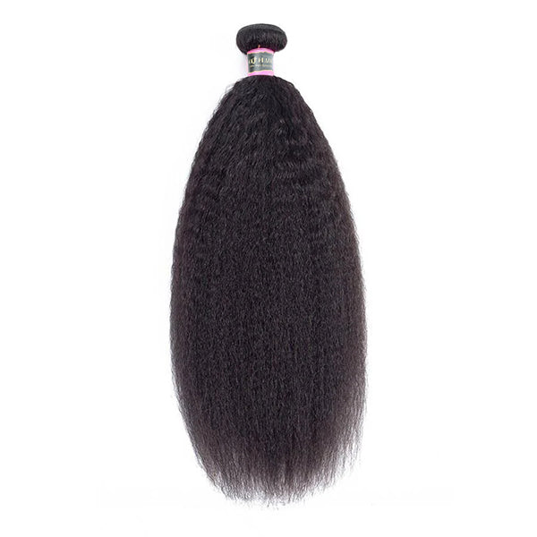 Kinky Straight Unprocessed Virgin Human Hair Bundles 1/3/4 Pcs