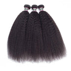 Kinky Straight Unprocessed Virgin Human Hair Bundles 1/3/4 Pcs