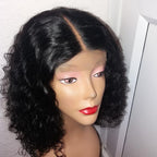 Bob Wigs Deep Wave Virgin Human Hair Lace Front Wigs Preplucked 4x4 13x4 13x6 HD Lace Frontal Wigs