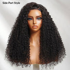 Sunber 7x5 Bye Bye Knots Wigs Jerry Curly Pre-Cut Lace Human Hair Wigs Bleached Knots With Baby Hair