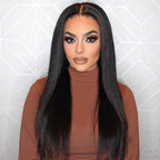 HairHive Straight Replaceable Zip Lace Tops For Block Wig
