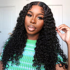 HairHive Water Wave Wear Go Wigs 7x5 HD Lace Real Glueless Lace Closure Wigs