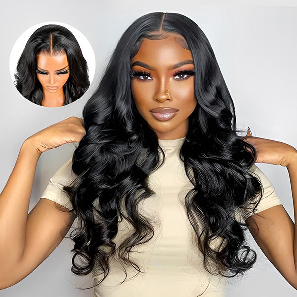 HairHive Ocean Wave Glueless Pre-Cut 7x5 HD Lace Wear Go Wig Most Natural Look