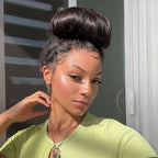 HairHive Body Wave Invisi Drawstring 360 Glueless Wig Flexible Fit Bleached Knots Wig Pre-Cut Lace