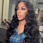 Body Wave Elastic Drawstring V Part Wig Glueless Protective Style