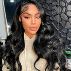 3 In 1 Half Wig | Glueless Install Invisible Body Wave Wear Go Half Wig With Breathable Cap