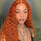 Ginger Human Hair Lace Front Wigs Ginger Orange Deep Wave 13x4 Transparent Lace Front Wigs Real Hair Wigs