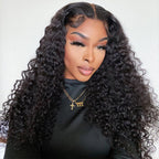 HairHive Deep Wave Wear Go Glueless Wigs 7x5 HD Lace Pre Cut Lace Closure Wigs