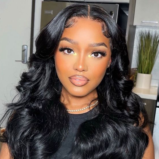 HairHive Ocean Wave Hair Wear Go Glueless Wigs 7x5 6x4 Pre Cut HD Lace Closure Wigs With Pre Plucked Nautral Hairline